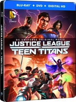 Justice League Vs Teen Titans Blu-ray (Target Exclusive SteelBook)