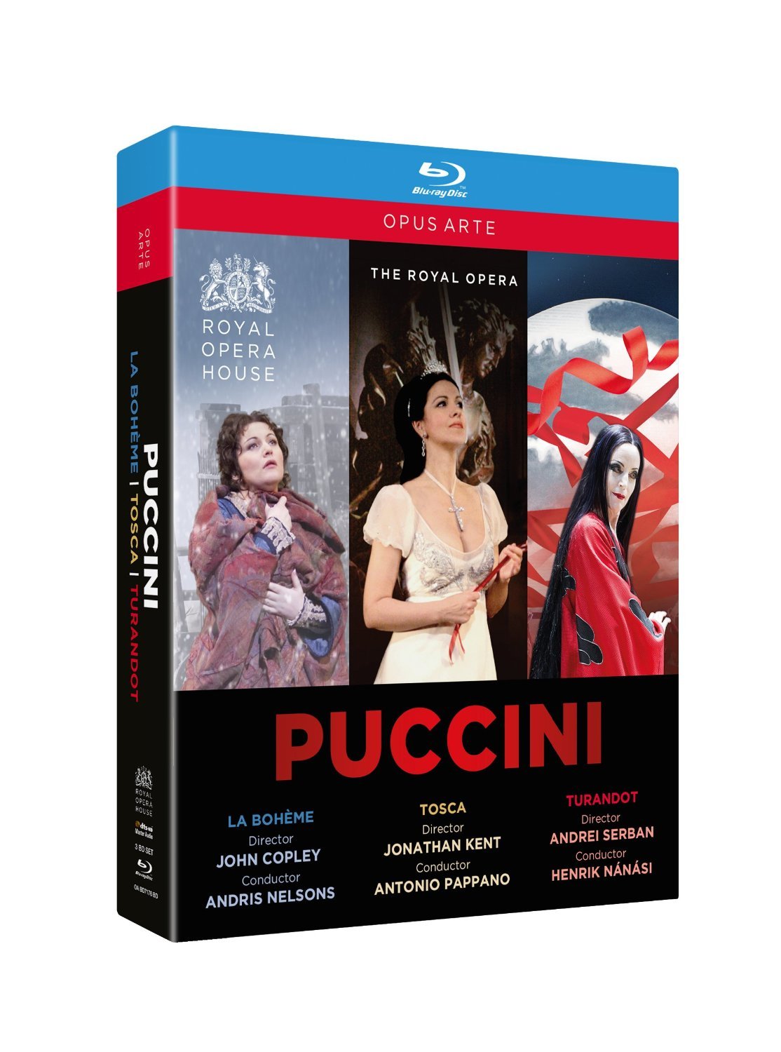 The Puccini Opera Collection Blu-ray (DigiBook)