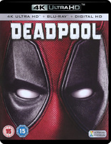 Deadpool 4K (Blu-ray Movie), temporary cover art