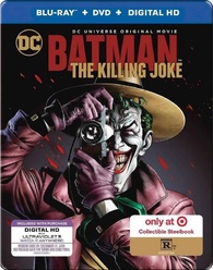 Batman The Killing Joke Blu ray Target Exclusive SteelBook