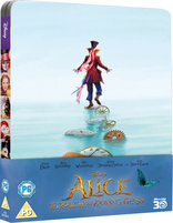 Alice Through the Looking Glass 3D (Blu-ray Movie), temporary cover art