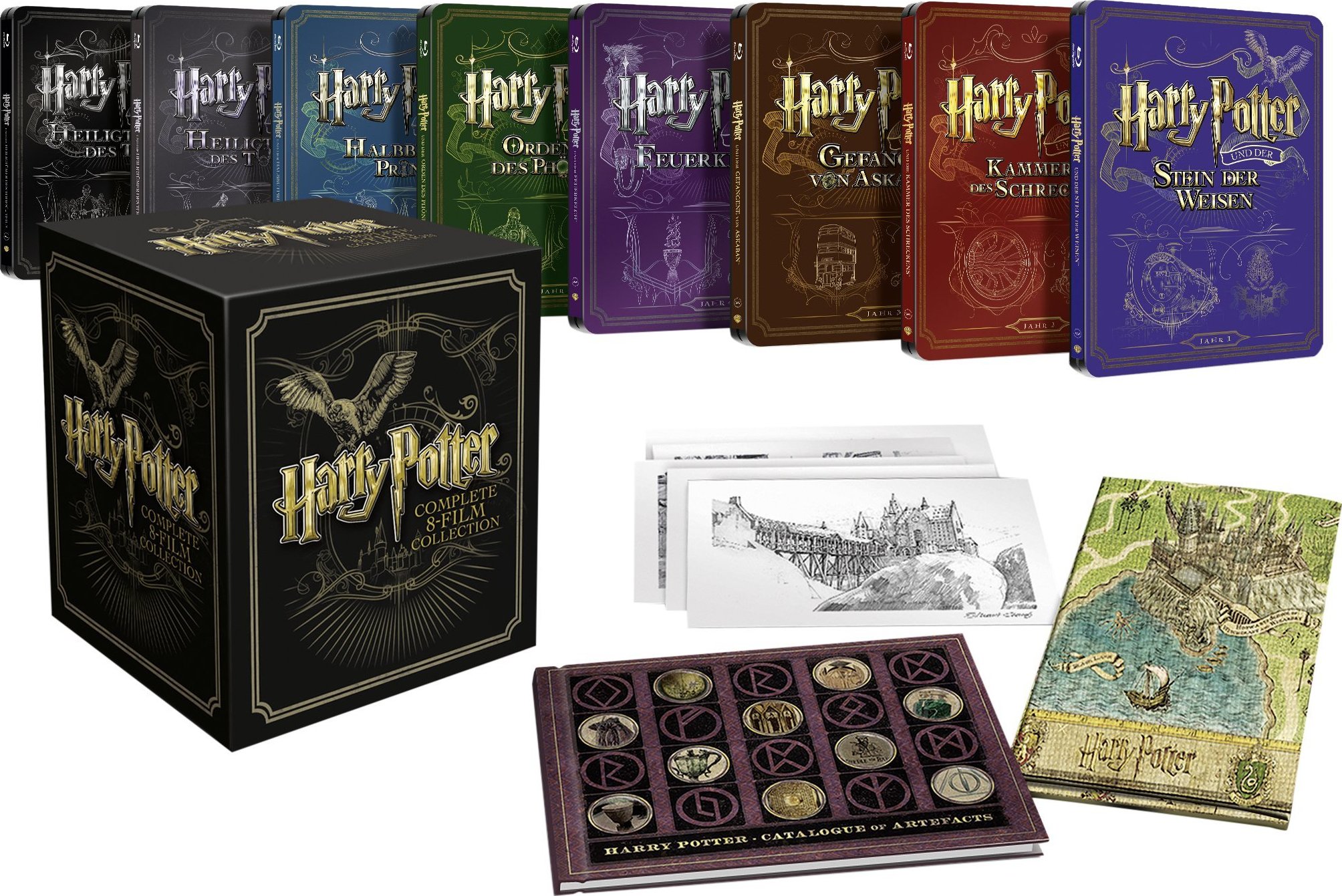 Dor pistool maak je geïrriteerd Harry Potter Ultimate Collector's Edition Blu-ray (Amazon Exclusive  SteelBook) (Germany)