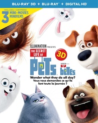 The Secret Life of Pets 3D Blu-ray (Blu-ray 3D + Blu-ray + Digital HD ...