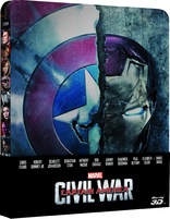 Captain America: Civil War 3D (Blu-ray Movie)