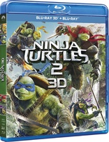 Teenage Mutant Ninja Turtles: Out of the Shadows 3D (Blu-ray Movie)