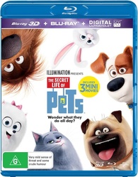 The Secret Life of Pets 3D Blu-ray (Blu-ray 3D + Blu-ray) (Australia)