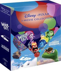 The Amazing Worlds Collection Blu-ray (Up / Inside Out / The Good