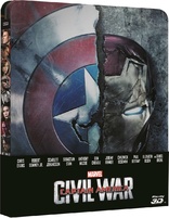Captain America: Civil War 3D (Blu-ray Movie), temporary cover art