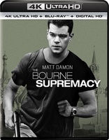 The Bourne Supremacy 4K (Blu-ray Movie)