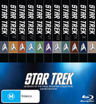 Star Trek Legends Of The Final Frontier Collection Blu Ray The Motion Picture The Wrath Of