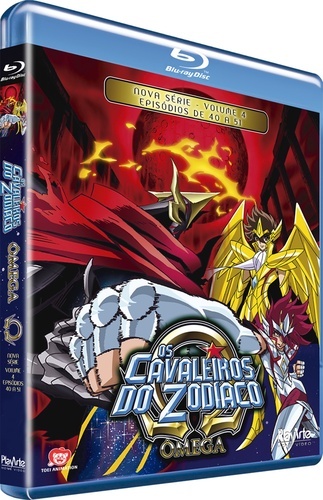 Saint Seiya Omega Vol. 4 Blu-ray (Os Cavaleiros do Zodíaco: Ômega / Volume  4 / Episódios de 40 a 51) (Brazil)