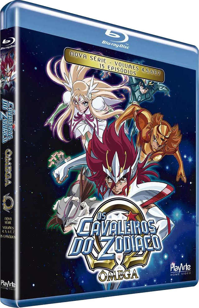 Os Cavaleiros Do Zodíaco dvd Ômega Nova Série Vol. 9