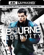 The Bourne Identity 4K (Blu-ray Movie)