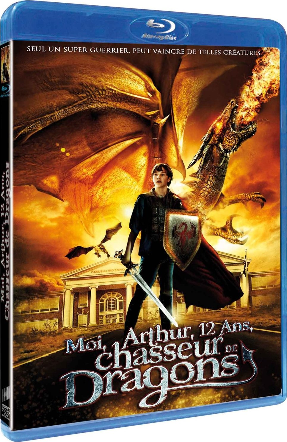 Adventures of a Teenage Dragonslayer Blu ray Moi Arthur 12 ans