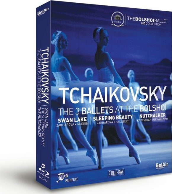 Tchaikovsky: The 3 Ballets at the Bolshoi Blu-ray (Japan)