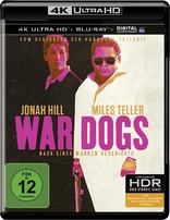 War Dogs 4K (Blu-ray Movie), temporary cover art