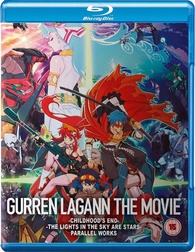 Gurren Lagann The Movies Blu Ray 劇場版 天元突破グレンラガン 紅蓮篇 螺巌篇 Gurren Lagann The Movie Childhood S End The Lights In The Sky Are Stars United Kingdom