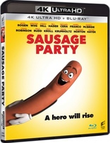 Sausage Party 4K (Blu-ray Movie)