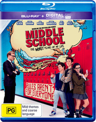 Middle School The Worst Years of My Life Blu ray Australia