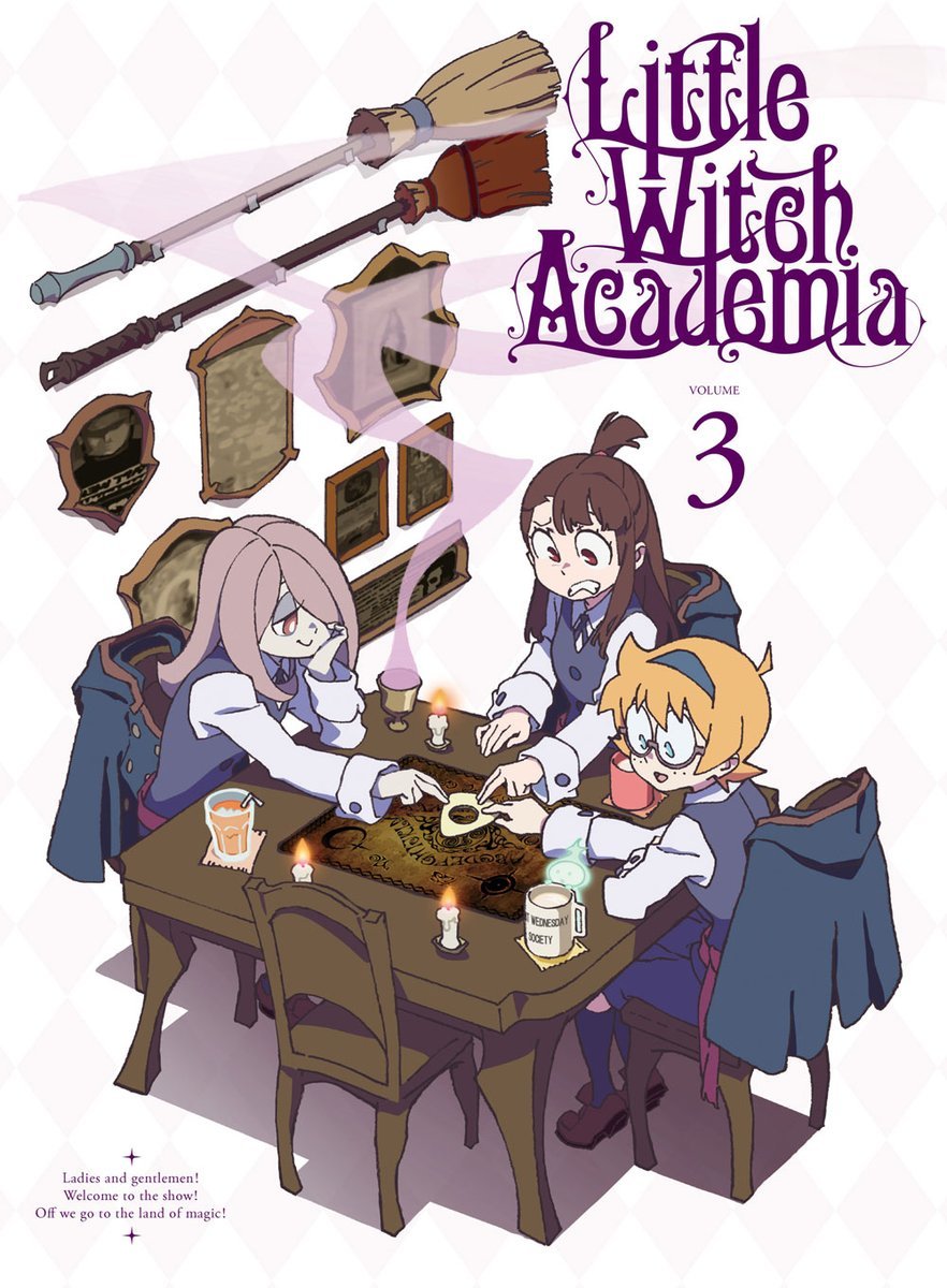 Little Witch Academia Vol.3 Blu ray DigiPack Japan