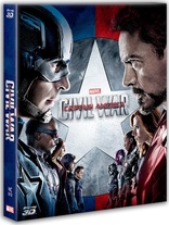 Captain America: Civil War 3D (Blu-ray Movie), temporary cover art