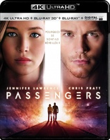 Passengers 4K + 3D (Blu-ray Movie)