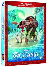  Oceania (Blu-Ray 3D Steelbook + 2D);Moana [Import italien] :  Movies & TV