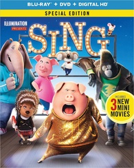 Sing Blu-ray (Blu-ray + DVD + Digital HD)