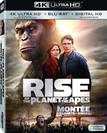 Rise of the Planet of the Apes 4K (Blu-ray Movie)