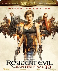 Resident Evil: The Final Chapter BLU-RAY Steelbook 2D & 3D Combo
