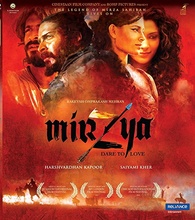 Mirzya Blu-ray (India)