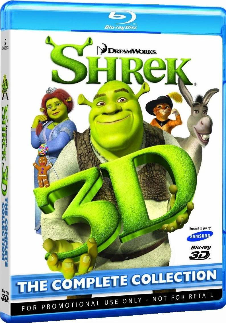Shrek The Complete Collection 3d Blu Ray Release Date November 5