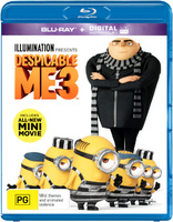 Despicable Me 3 Blu-ray (Australia)