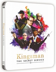 Kingsman: The Secret Service Blu-ray (HMV Exclusive SteelBook) (United ...