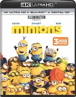 Minions Blu-ray (Blu-ray + DVD + Digital HD)