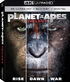 Planet of the Apes Trilogy 4K (Blu-ray)