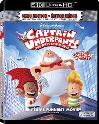 Captain Underpants: The First Epic Movie 4K Blu-ray
