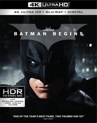 Batman Begins 4K Blu-ray (4K Ultra HD + Blu-ray)