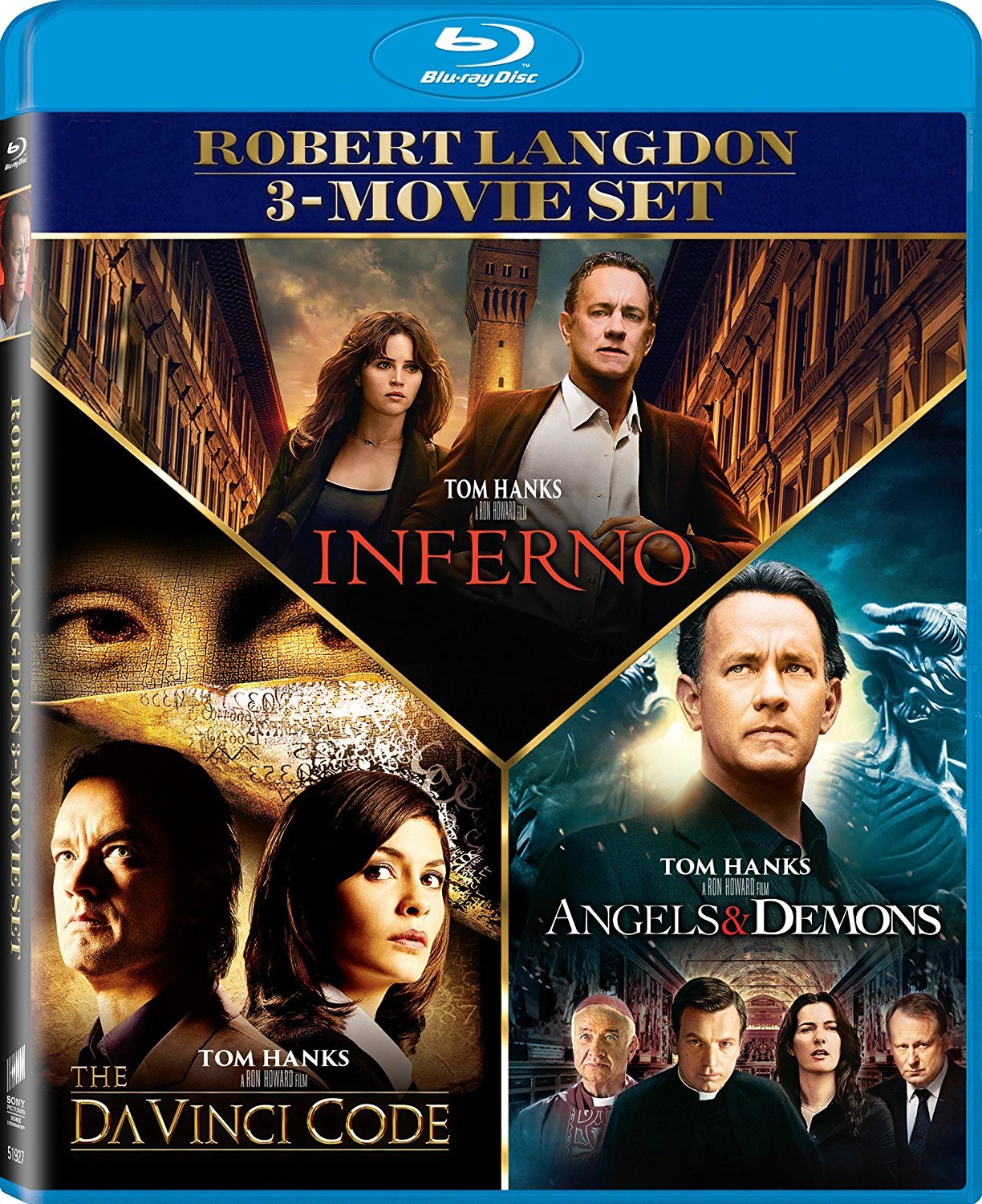 Robert Langdon: 3-Movie Set (2006-2016) The Da Vinci Code (2006)/ Angels & Demons (2009)/ Inferno (2016) Robert Langdon: Colección de 3 Películas (2006-2016) [AC3/E-AC3 5.1 + SUP/SRT] [Blu Ray-Rip] [Netflix-Rip] [GOOGLEDRIVE*] 187381_front