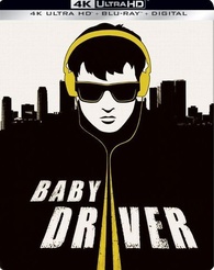 BABY DRIVER Steelbook 4K BABY DRIVER FullSlip XL ＋ Lenticular Magnet 4K Ultra HD Steelbook™ Limited Collector&#39;s Edition numbered ＋ CD Soundtrack Region Free Sold out！！ Amazon.com: Baby Driver (Steelbook) [Blu-ray + Digital HD