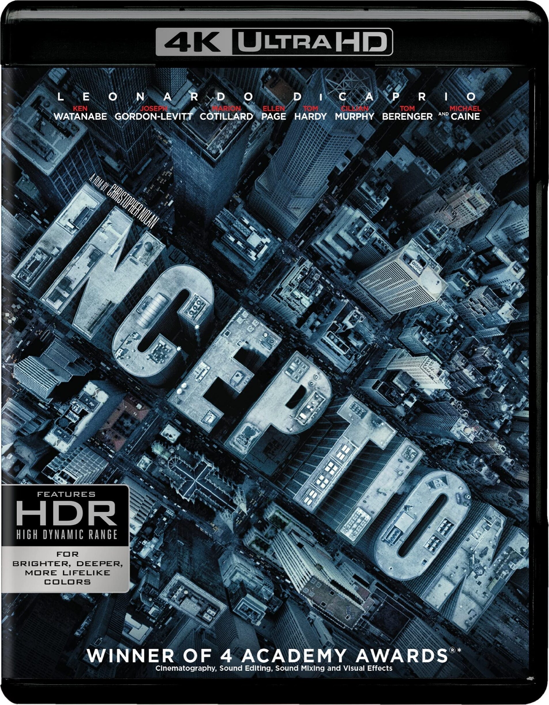 Inception (2010) Dual Audio {Hindi-English} 1080p 10Bit || 2160p 4k HEVC Bluray