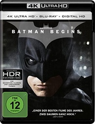 Batman Begins 4K Blu-ray (4K Ultra HD + Blu-ray + Digital) (Germany)