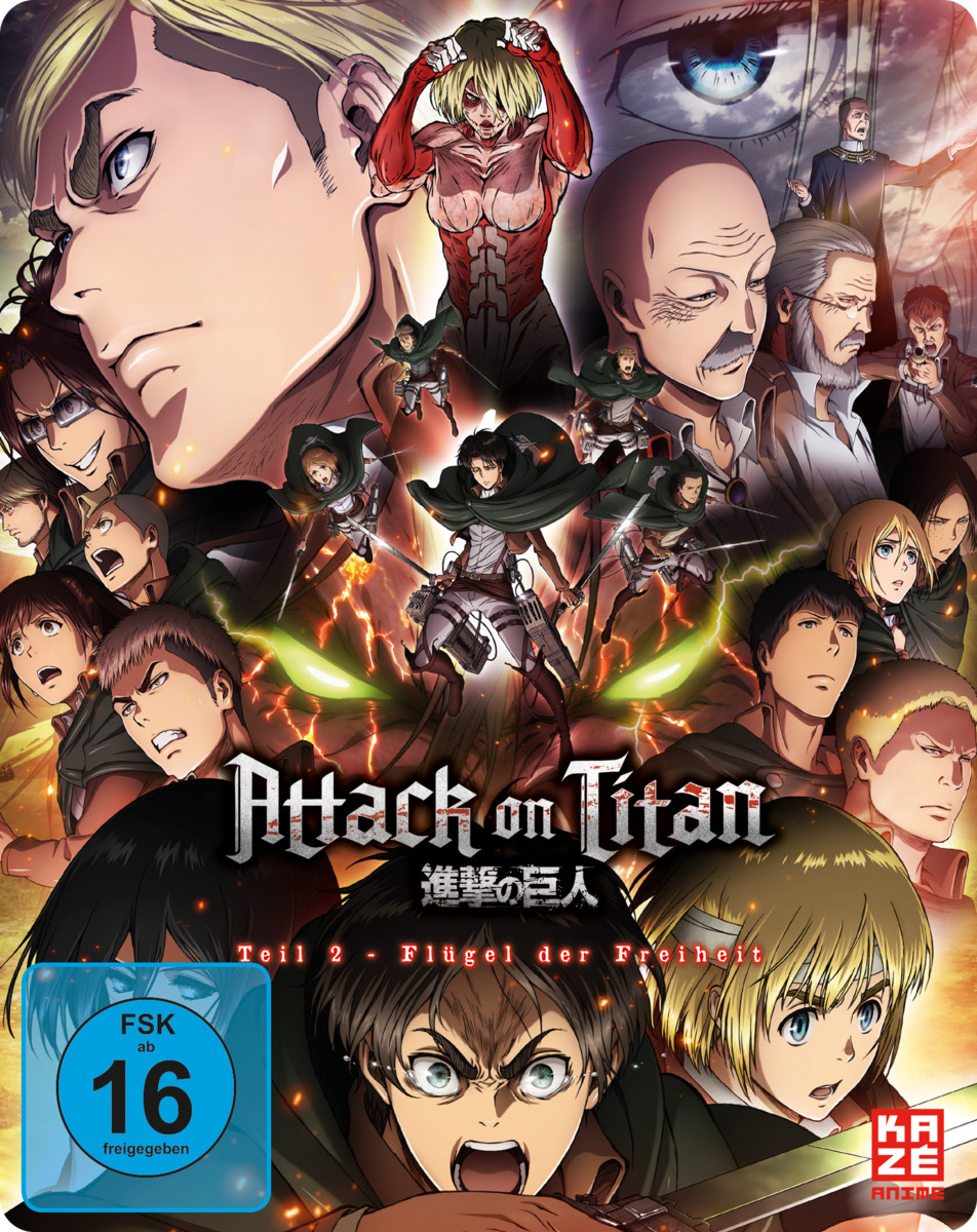 Attack on Titan - Anime Movie Teil 2: Flügel der Freiheit Blu-ray