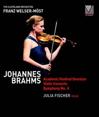 Brahms: Violin Concerto - Symphony No. 4 - Overture Accademica Blu-ray ...