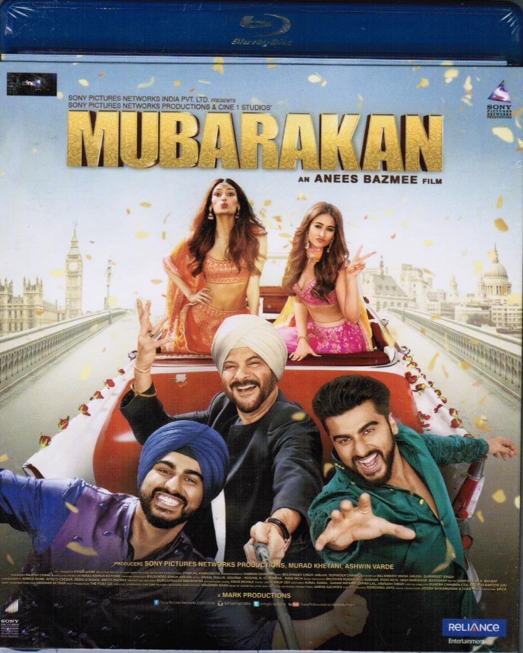 Mubarakan Blu ray India