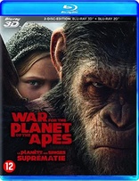 War for the Planet of the Apes 3D (Blu-ray Movie)