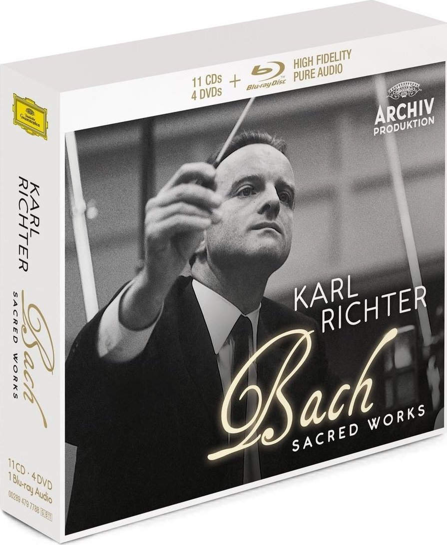 Bach: Sacred Works Blu-ray (Blu-ray Audio | Karl Richter | Deluxe 