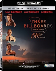 Three Billboards Outside Ebbing, Missouri 4K Blu-ray (4K Ultra HD + Blu-ray)