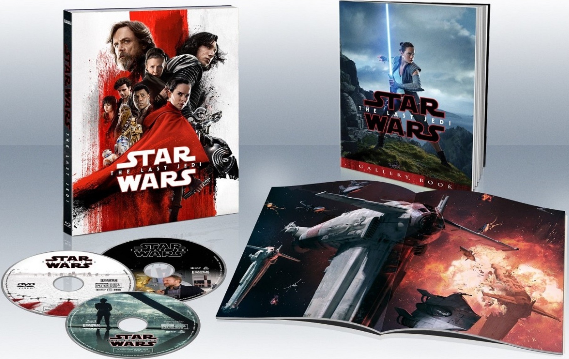 Star Wars Episode Viii The Last Jedi Blu Ray Release Date March 27 18 Target Exclusive Digipack