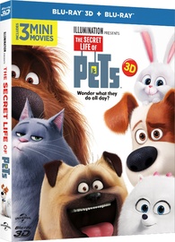 The Secret Life of Pets 3D Blu-ray (Blu-ray 3D + Blu-ray) (Italy)
